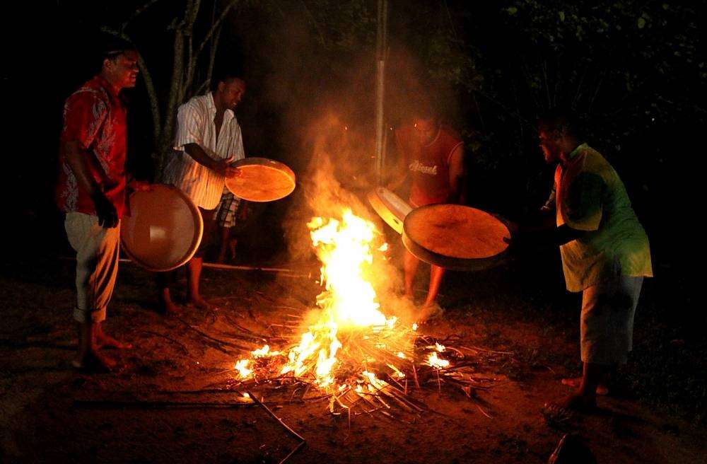 Moutya le tambour traditionnel des Seychelles inscrit au patrimoine mondial de l'UNESCO